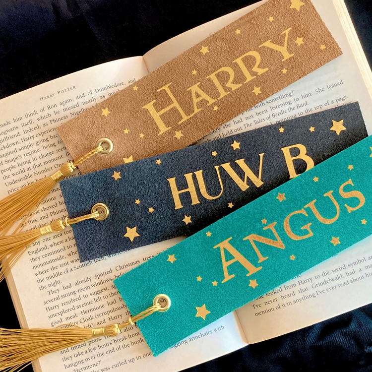 Leather Bookmarks