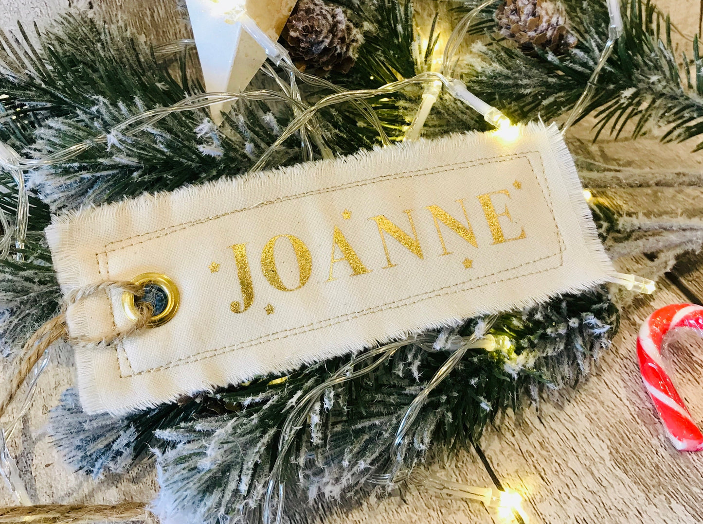 Luxury Calico Gift Tags