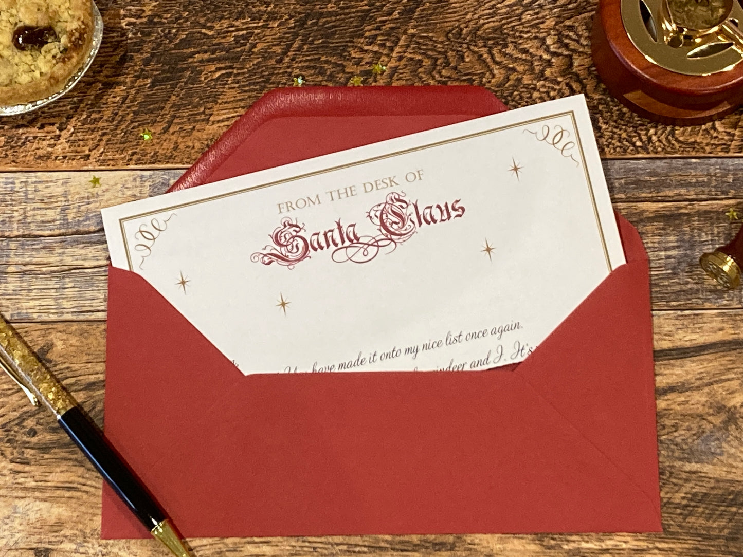 Letter from Santa DIY Kit