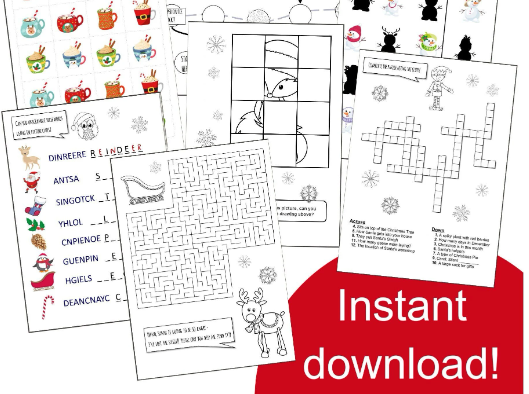 PRINTABLE Christmas Activity Pack