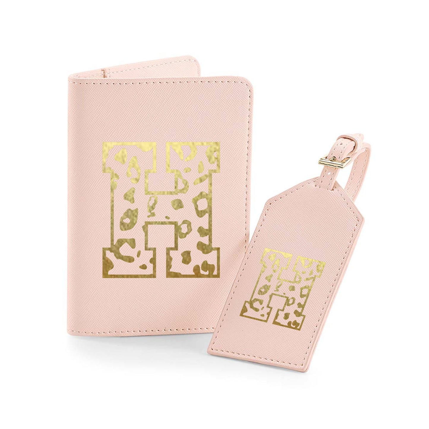 Passport Holder and Luggage Tag Set