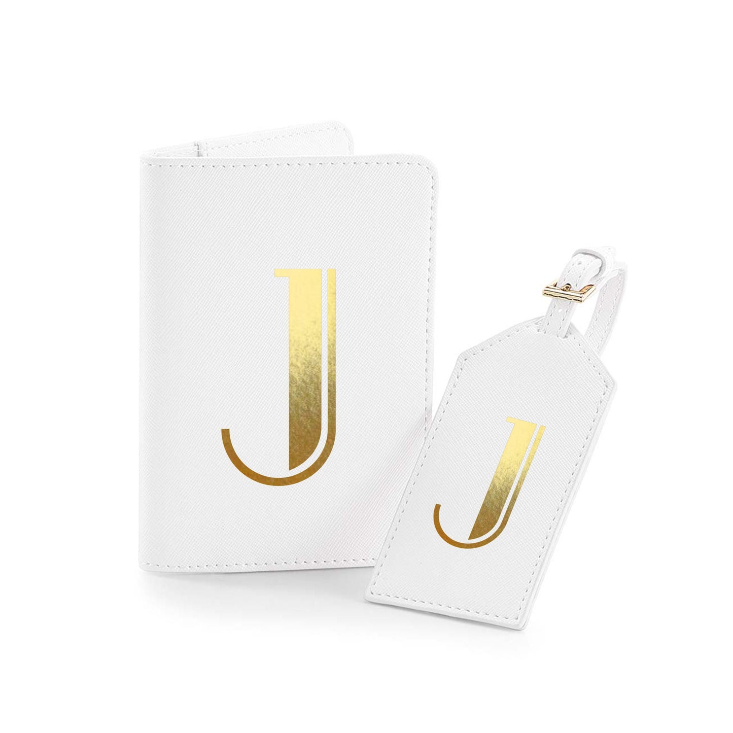 Passport Holder and Luggage Tag Set