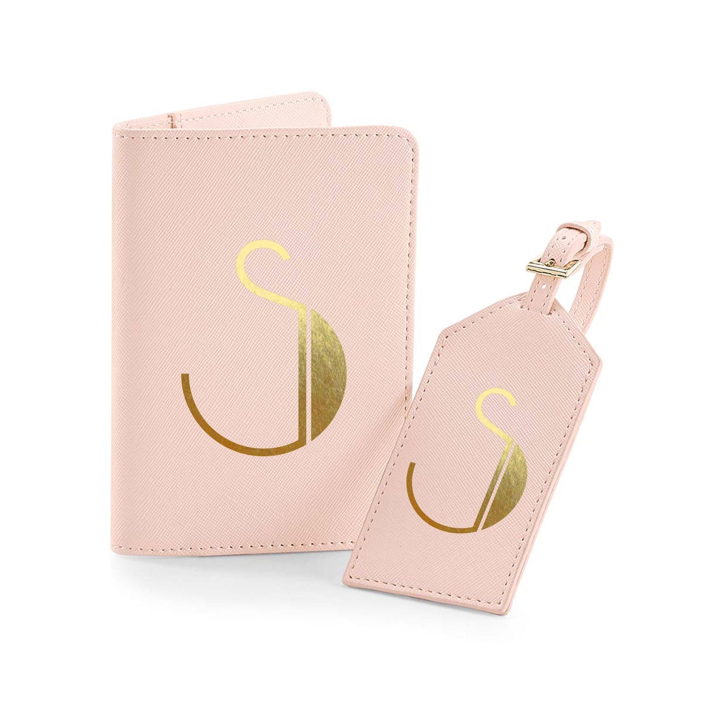 Passport Holder and Luggage Tag Set
