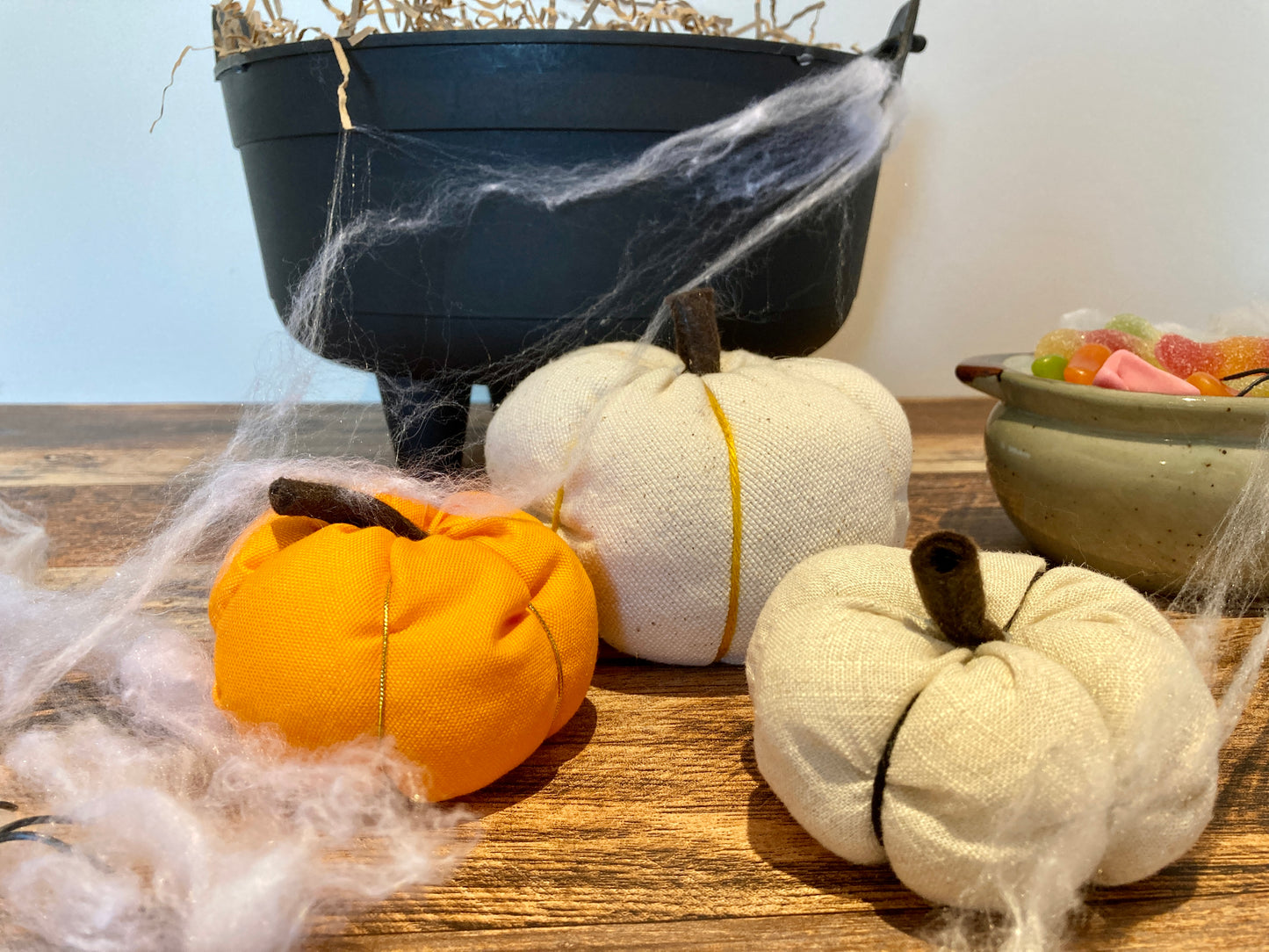 Decorative Halloween Pumpkins