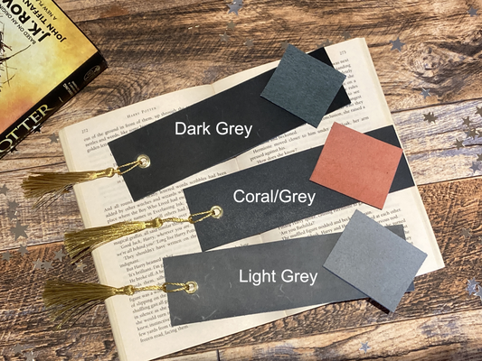 Leather Personalised Bookmark