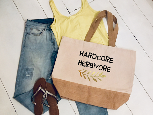 XL Canvas Shopping Tote