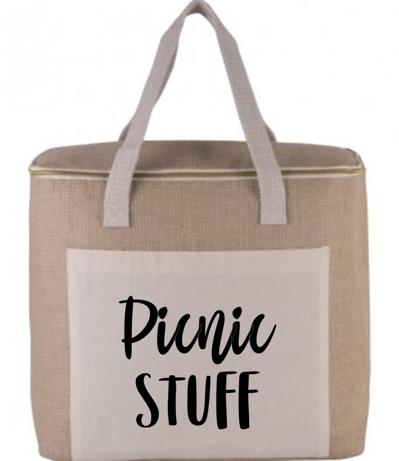 Jute Picnic Cool Bag - Picnic Stuff