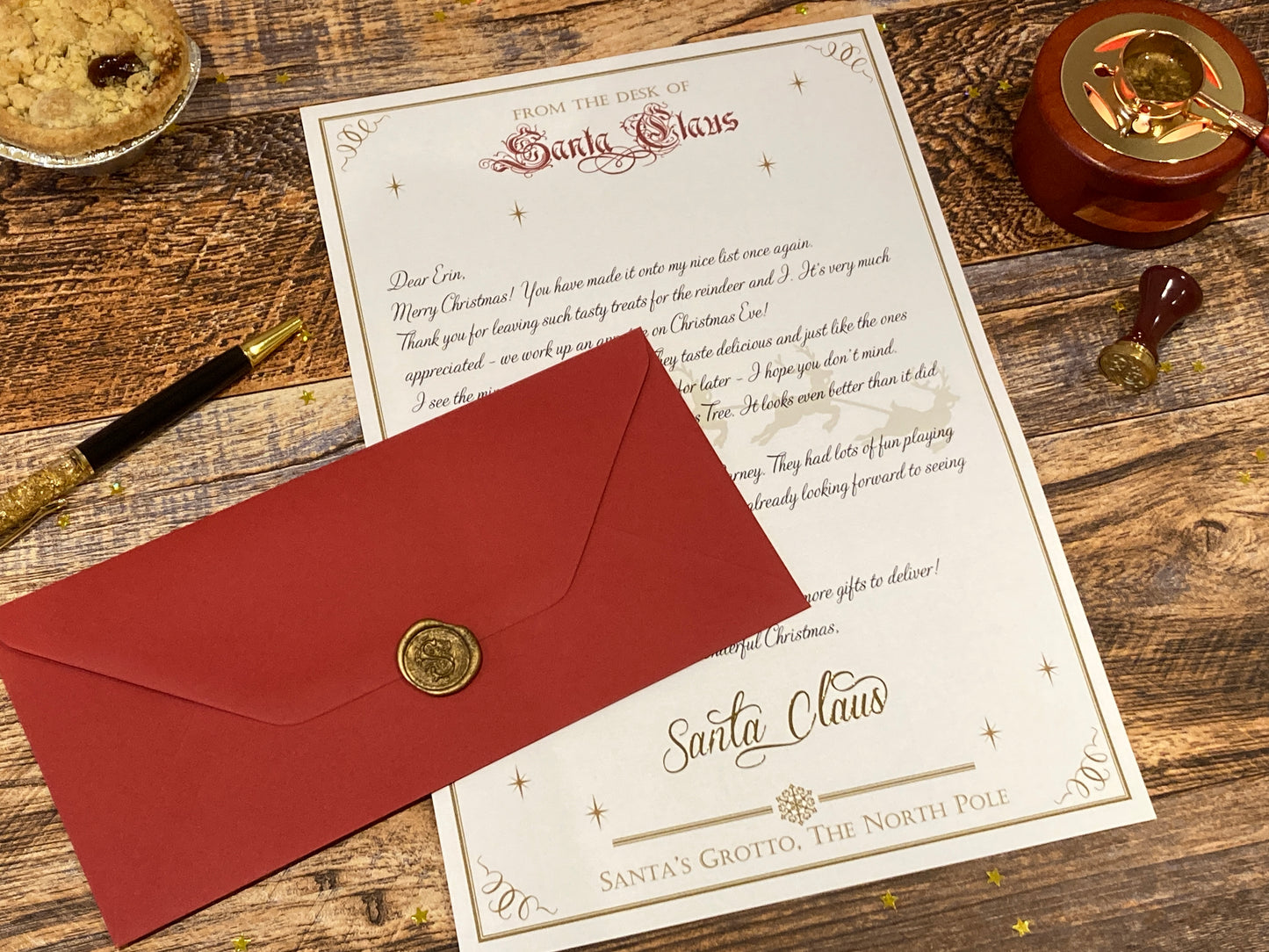 Letter from Santa DIY Kit