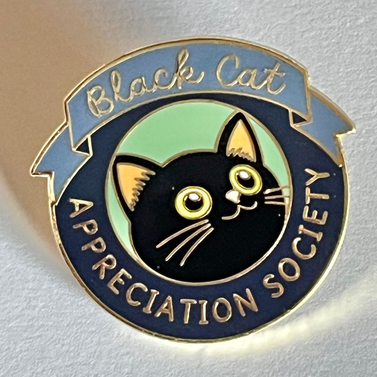 Black Cat Appreciation Society - Hard Enamel Pin