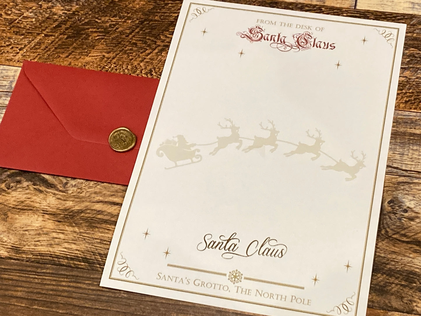 Letter from Santa DIY Kit