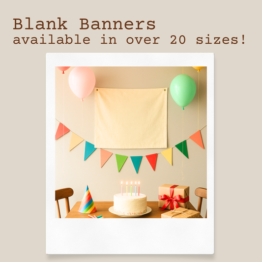 Blank Canvas Banner