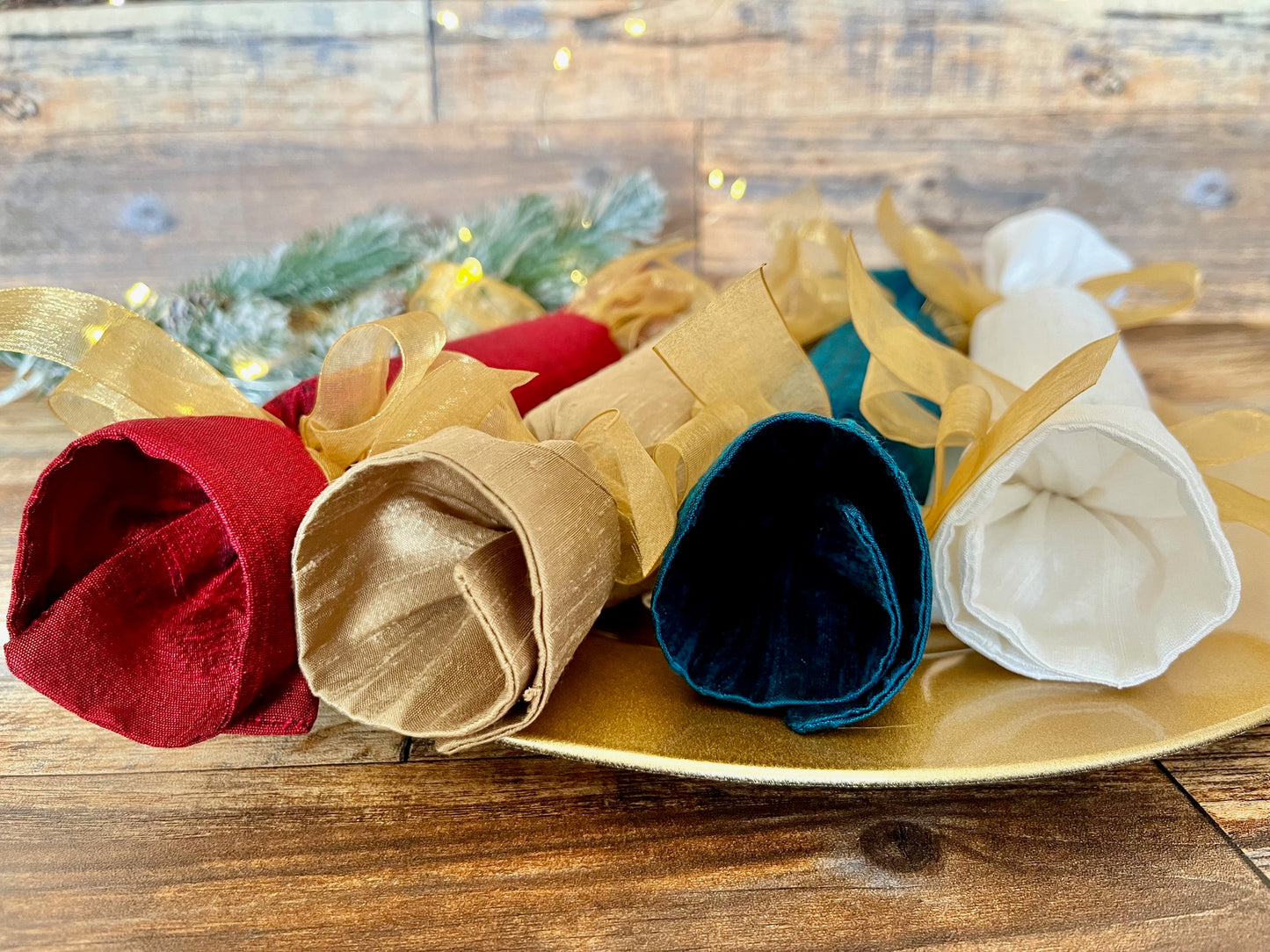 Reusable Silk Christmas Cracker