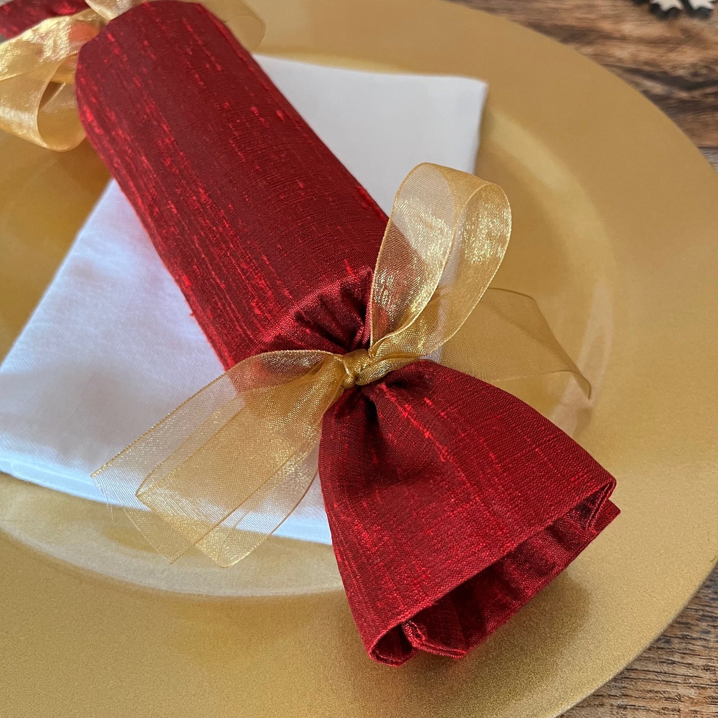 Reusable Silk Christmas Cracker