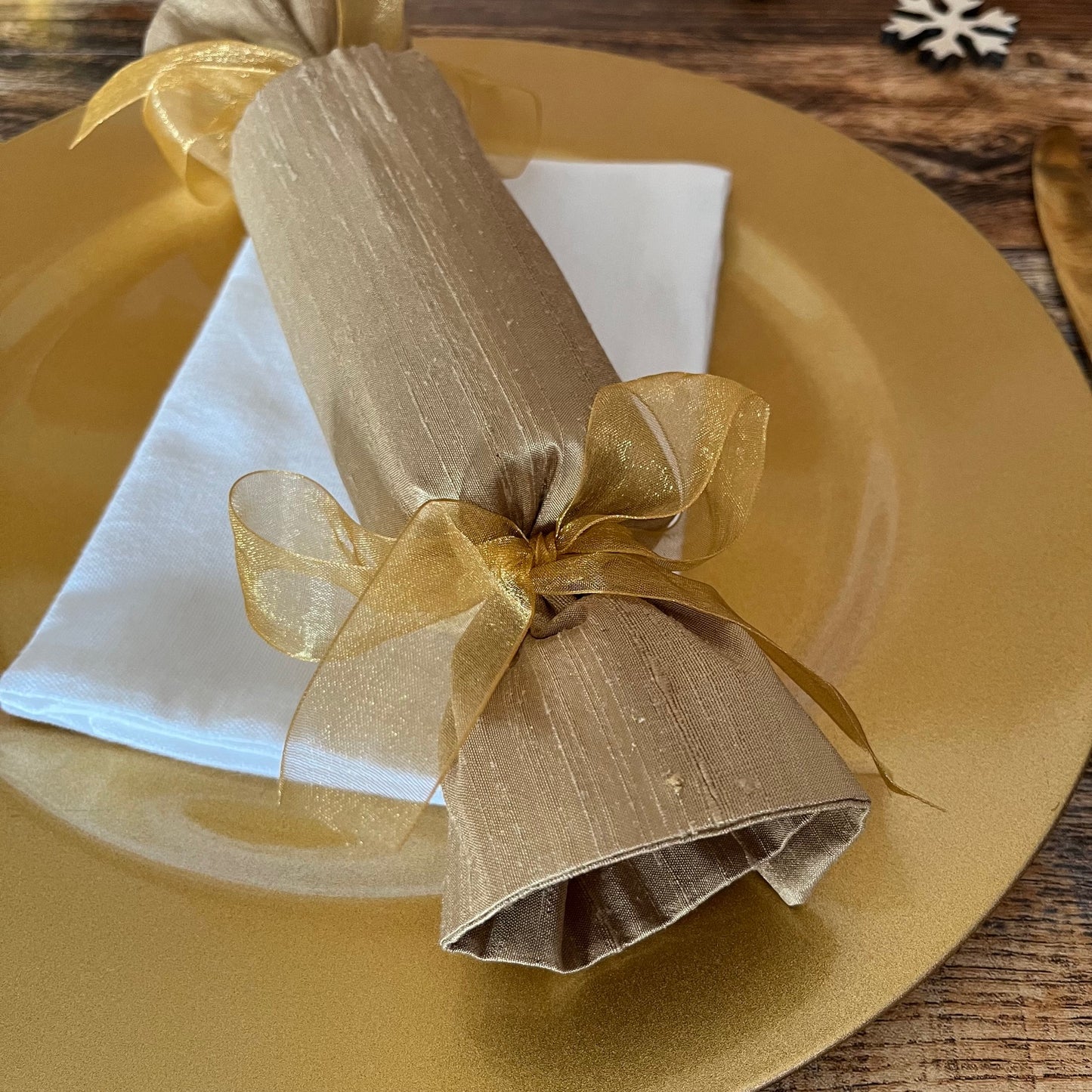 Reusable Silk Christmas Cracker