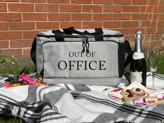 Grey Picnic Cool Bag - OUT OF OFFICE