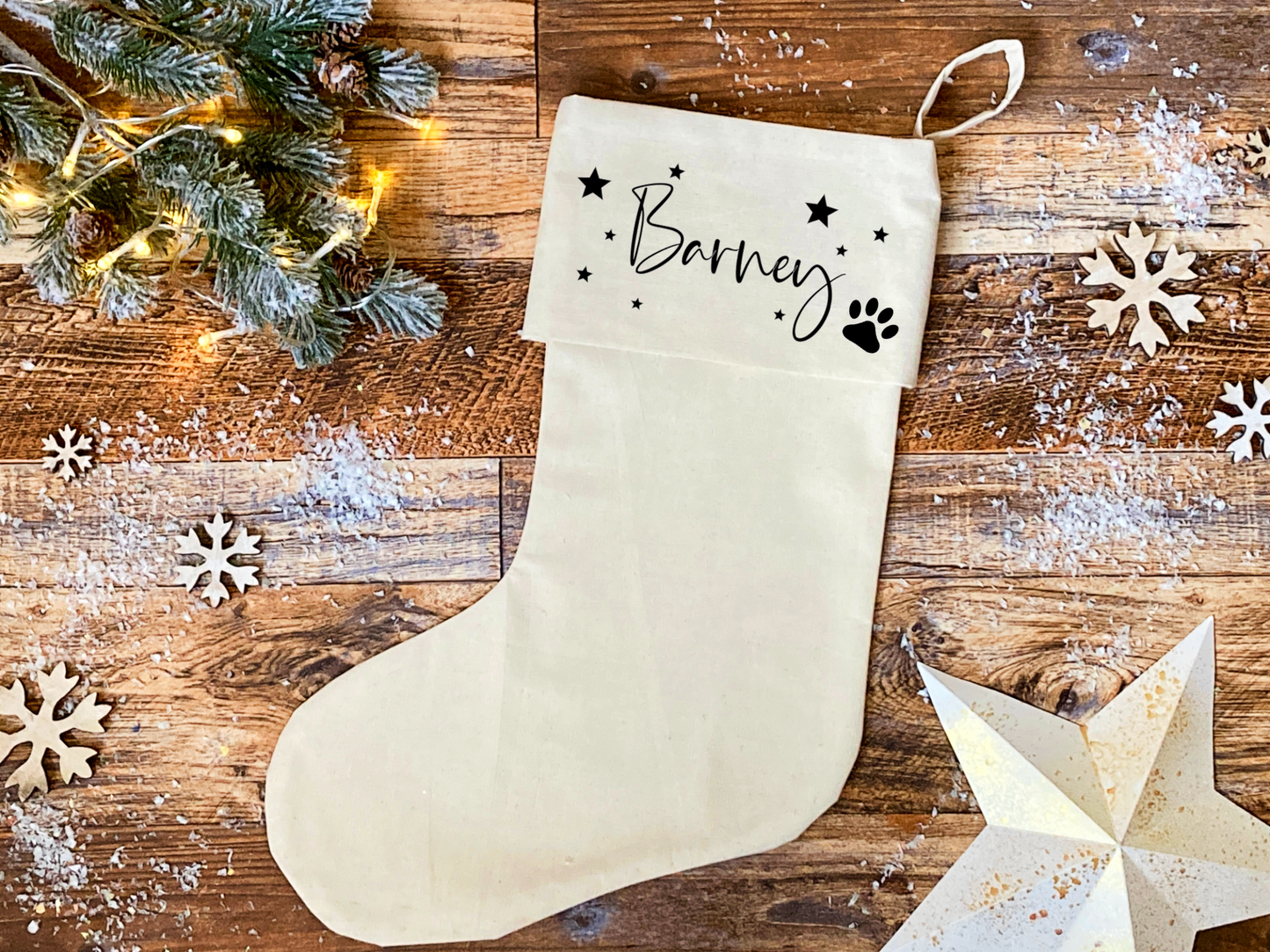 Pet Calico Christmas Stocking