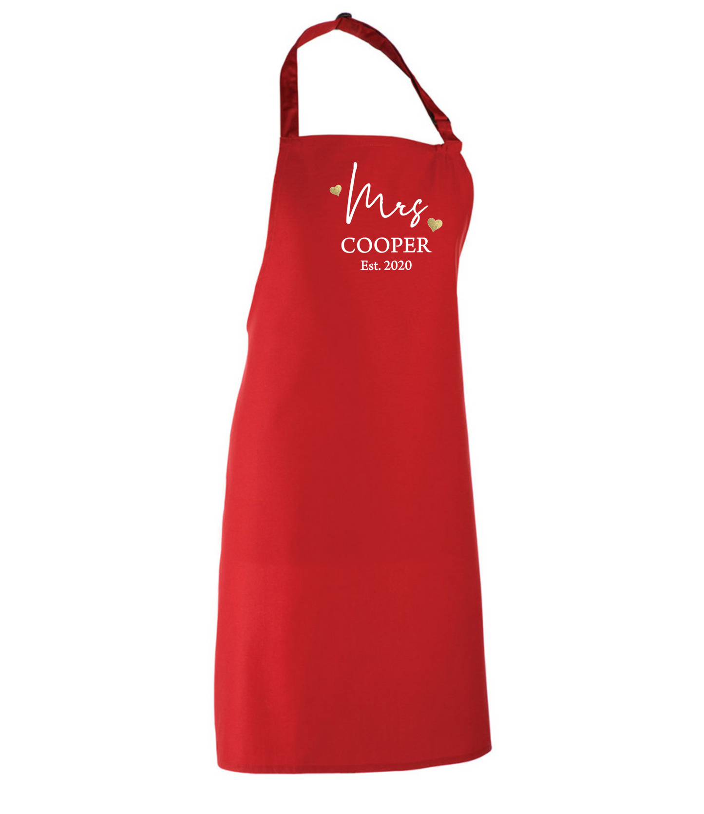 Set of 2 Aprons - Mr and Mrs