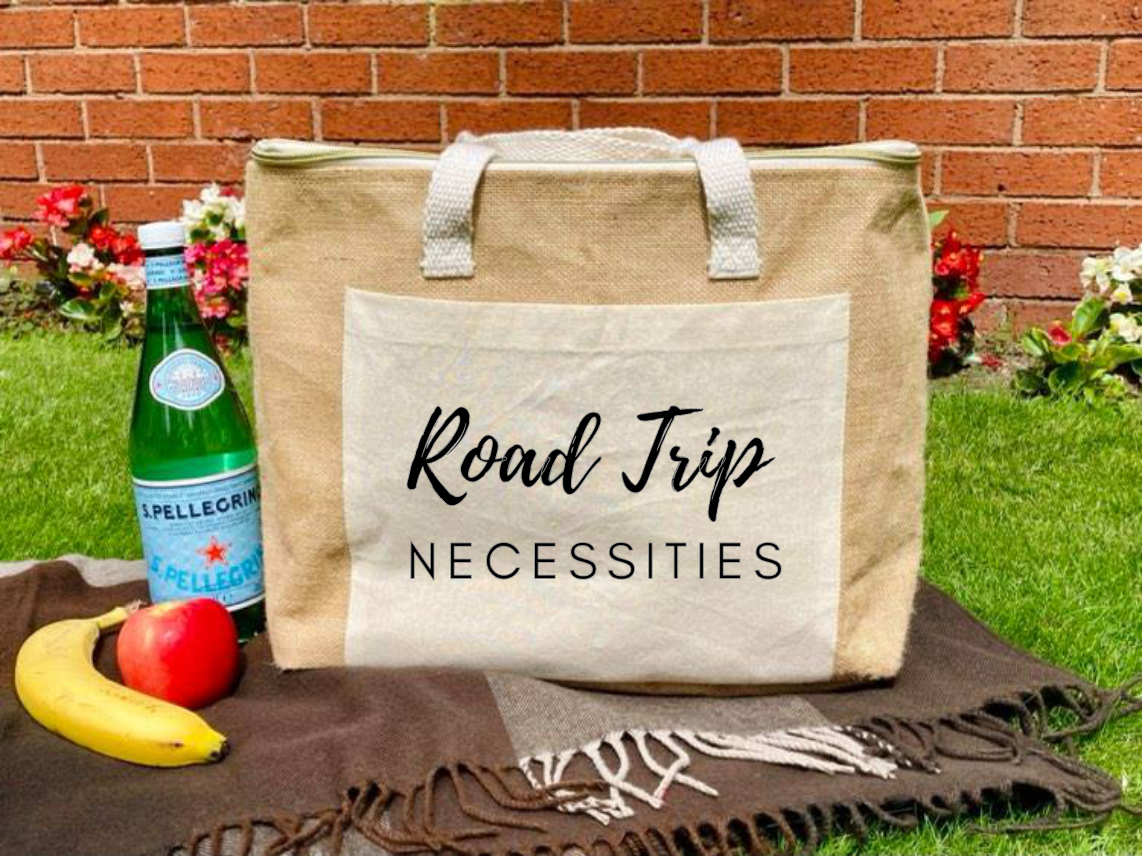 Jute Picnic Cool Bag - Road Trip Necessities